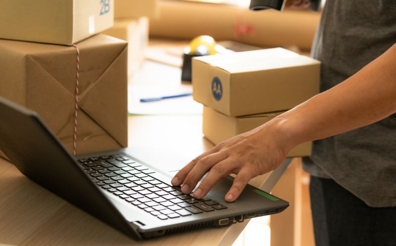 Screenshot de Sistema para Courier